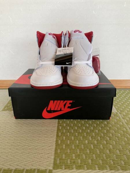 NIKE AIR JORDAN 1 RETRO HIGH OG 555088-103　エアジョーダン１　 &#34;METALLIC RED&#34;　２０１７年発売