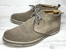 【即決】GEOX RESPIRA 24.5cm程度 39 メンズ ジェオックス デザートブーツ スエード グレー 靴 革靴 ブーツ 灰色_画像1