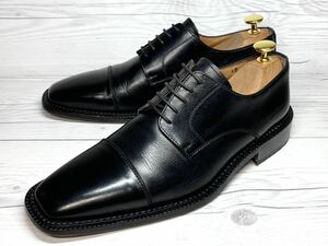 [ быстрое решение ]* Италия производства * Trading Post мужской 25cm степень 40 trailing post распорка chip чёрный натуральная кожа кожа обувь кожа обувь бизнес 