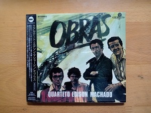 ◆◇帯付 クアルテート・エヂソン・マシャード(Quarteto Edison Machado) オブラス OBRAS◇◆