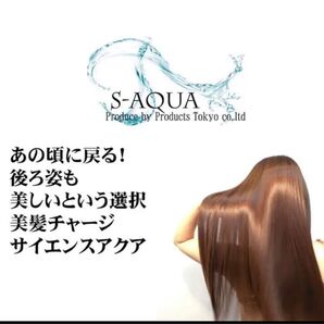 Sアクア 髪質改善 美髪 シャンプー ストレート つや 40ml×10本