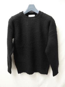 SHETLAND WOOLLEN CO シェットランドウーレン　新品未使用　シャギー　BLACK XXSサイズ