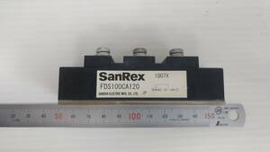 SanRex 1D07X FDS100CA120 パワーダイオードモジュール 中古 1個