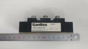 SanRex 1D07X FDS100CA120 power diode module used 2 piece 