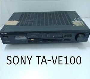 .⑤)SONY TA-VE100 STEREO AV AMPLIFIER Sony (221102)H1-4