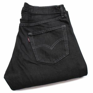 ★90s フランス製 Levi'sリーバイス 501 ブラック デニムパンツ 後染め w33★SDP1456 ユーロ オールド ビンテージ ジーンズ ストレート