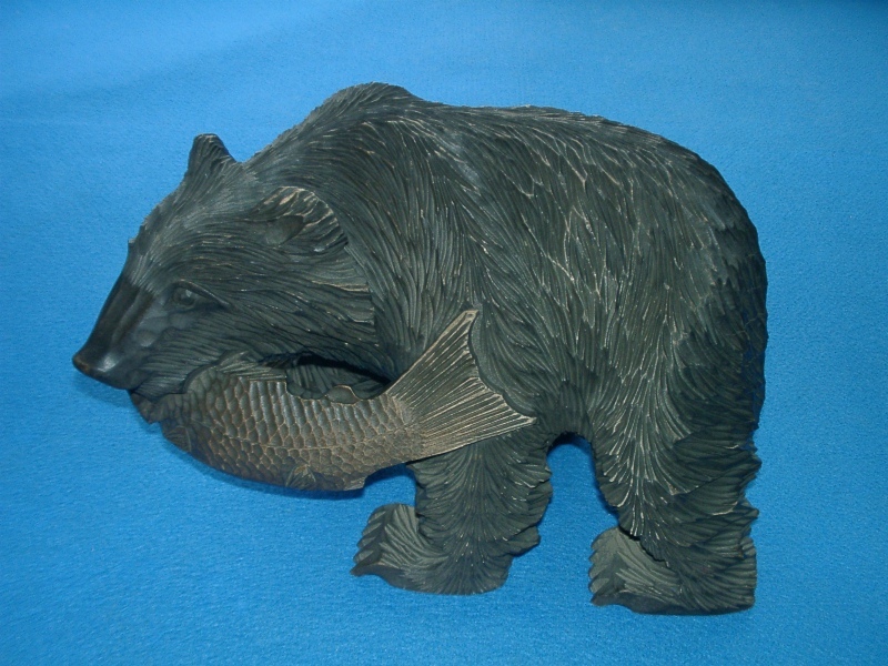 ヤフオク! -木彫り熊の置物の中古品・新品・未使用品一覧