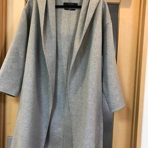 ZARA フードコートxs 美品グレー