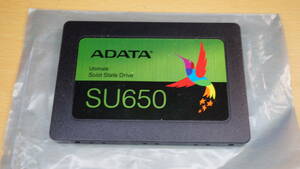 【SATA6Gbps・120GB】ADATA 3D NAND 7mm厚 Read最大520MB/秒 Write最大450MB/秒 MTBF200万時間