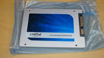 【SATA6Gbps・512GB】Crucial 厚さ7mm 16nm Micron MLC Marvell製コントローラー MTBF150万時間 読込速度 最大550MB/s_画像1