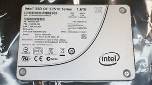 [Intel original SSD*1.6TB* data center correspondence * high endurance model ] Intel Intel SSD DC S3510 1.6TB SSDSC2BB016T6