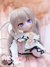 【AK*doll】DDH-29 カスタムヘッド SWセミホワイト レジンアイ付き_画像7