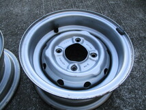 ミニ　ＭＩＮＩ　当時物　　10ｘ4.5Ｊ　深リム　スチールホイール4本ＳＥＴ_画像6