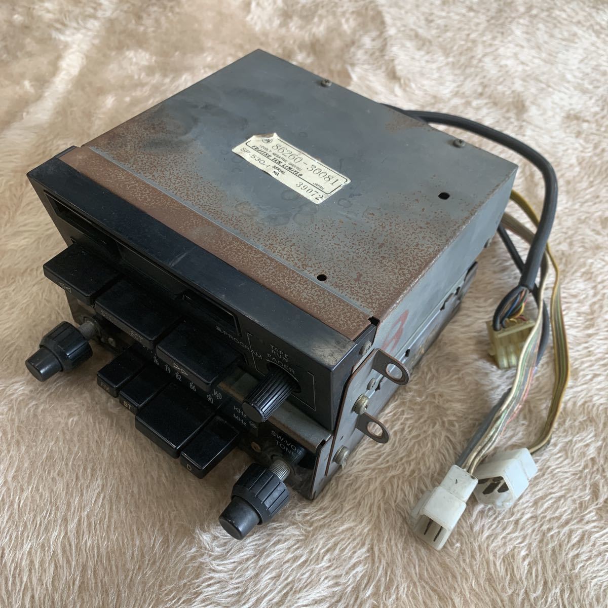 正規通販 昭和レトロ CDS RX-551 INPUT40WMAX 車用ステレオ ienomat.com.br