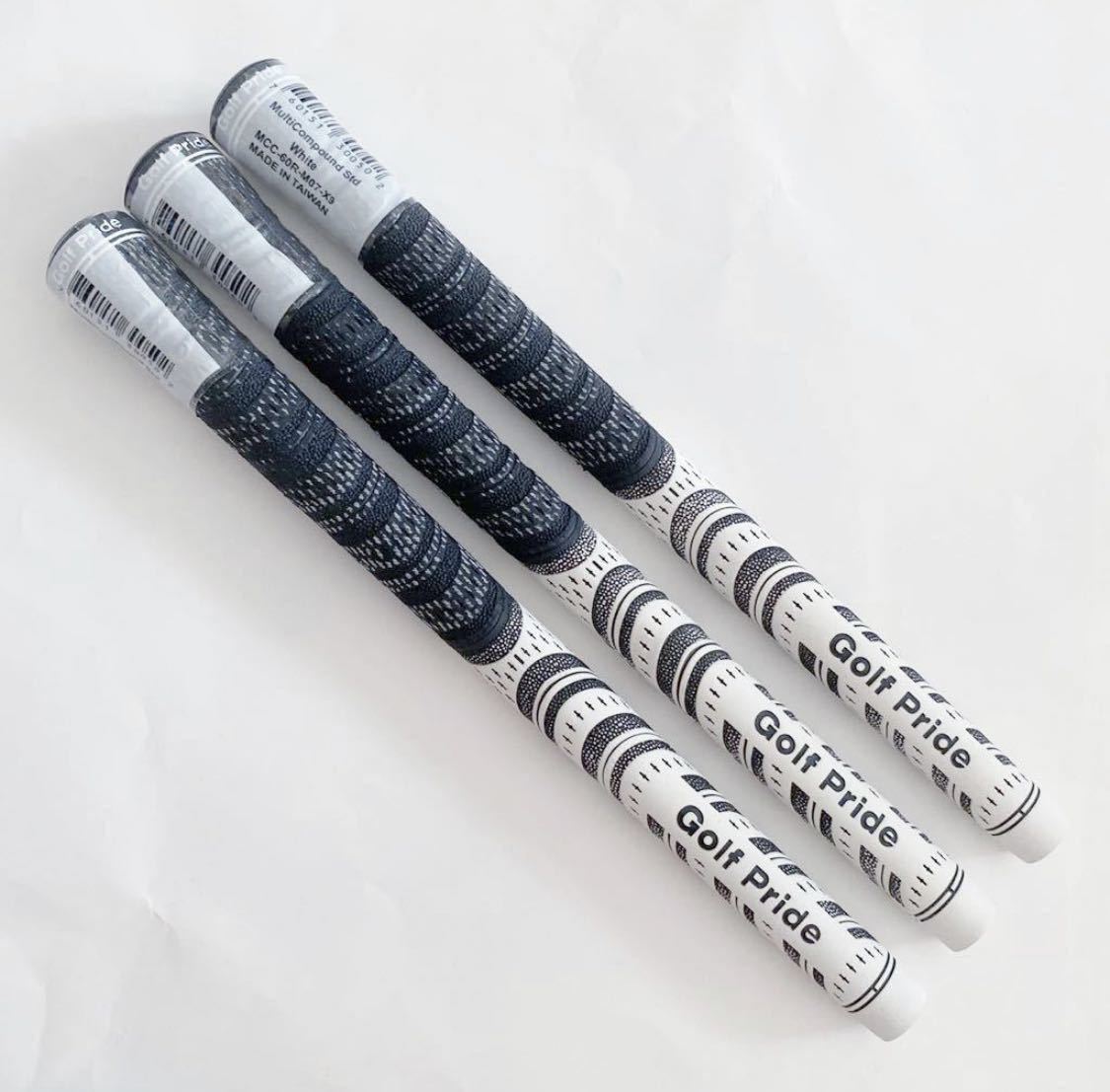 正規品】パルマックス グリップ ホワイト バックライン無し 6本-