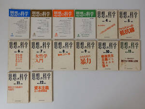 思想の科学 1981年 1月2月3月4月５月６月７月８月９月10月11月12月+増刊号2冊 全14冊set 昭和56年 鶴見俊輔 第三次世界大戦と現代資本主義