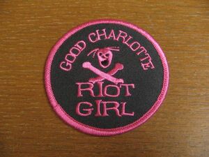 GOOD CHARLOTTEグッドシャーロット RIOT GIRL ワッペン