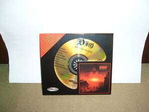  limitation record Audio Fidelity 24KT Gold CD Dio large . work 2nd[The Last in Line]. self li master foreign record used.