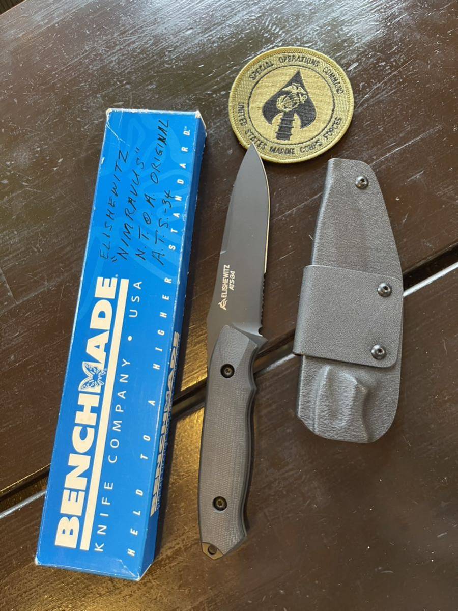 ベンチメイド ニムラバス プレーン Tanto 生産終了モデル