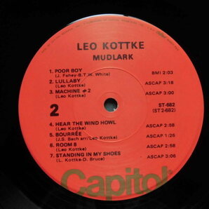 Leo Kottke/Mudlark  6弦＆12弦アコギ、ボトルネック、フィンガー・ピッキングの名手、ドライヴの効いたギター＆ヴォーカル、レアUS盤の画像4