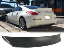 フェアレディZ Z33 350Z 日産 リアトランクスポイラーV ウイング 2003-2008 ABS 塗装品 _画像2