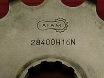【評価A】 社外 汎用 AFAM アファム フロント スプロケット 16T 28400H16N 28400-16_画像4