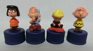 * prompt decision! Pepsi Peanuts bottle cap 4 piece set 