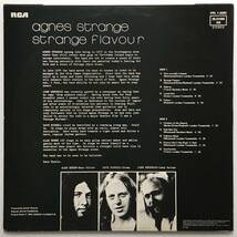 AGNES STRANGE「STRANGE FLAVOUR」GERMANY ORIGINAL RCA PPL 1-8082 '76 UK HARD ROCK MEGA RARE LP!!_画像2