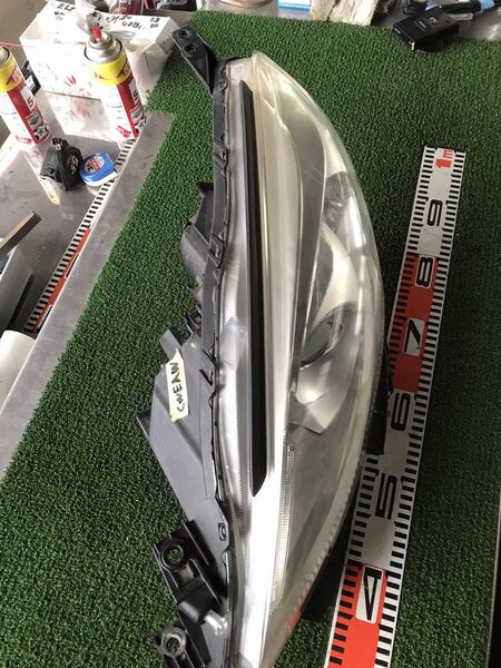 プレマシー ラフェスタ CWEAW CWE ヘッドライト 左 左側 助手席 HID