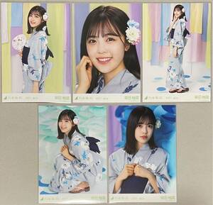 乃木坂46 柴田柚菜 WEB SHOP限定 浴衣 ゆかた 2021 July 生写真 5種コンプ 数量3 検)ヨリ チュウ ヒキ 壁 座りヒキ 4期生