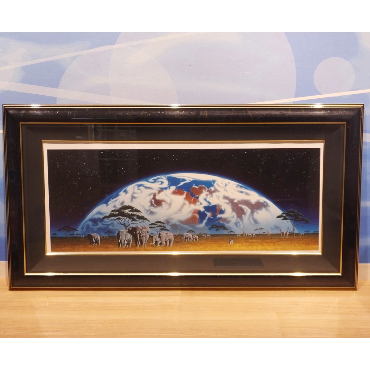 シム・シメール シルクスクリーン 版画 大草原の歌 アート