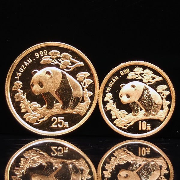 ヤフオク! -「パンダ金貨 25元」(アンティーク、コレクション) の落札 ...