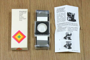 Polaroid（ポラロイド）CLOSE-UP LENS AND FLASH DIFFUSER #121　クローズアップ フラッシュ ディフューザー　希少　未使用棚ずれ品