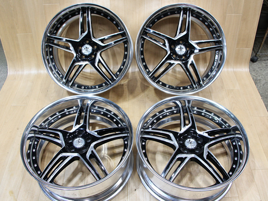 pcd100 5穴ホイール デュランダル深リムF8jR8.5j-