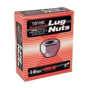 KYO-EI Lug Nuts ラグナット 貫通タイプ M12xP1.5 21HEX クロームメッキ 16個入り 101HC-16P/ ht