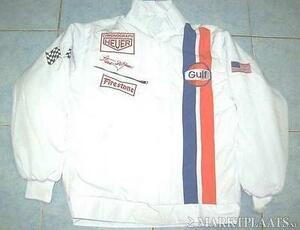  abroad postage included s tea b* McQueen Steve McQueen Le Mans. light. ru* man jacket size all sorts 7