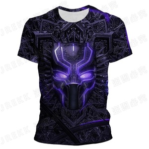  abroad postage included black Panther wa can da* four ever Avengers shirt size all sorts 56