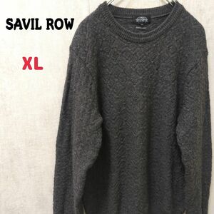 THE SAVIL ROW COMPANY ウールニット セーター XL