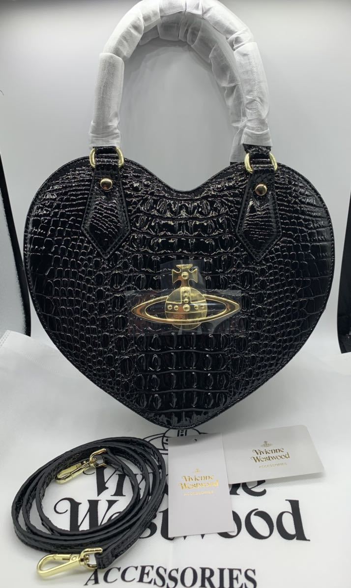 アウトレット 美品 Vivienne Westwood ビッグオーブ フェルト ハート