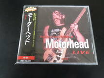 未開封新品！モーターヘッド/ライヴ Motorhead - The Best of and the Rest of Motorhead Live 国内盤CD（KA-029）_画像1