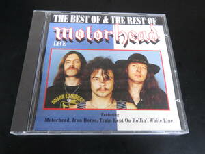 Motorhead - The Best Of & The Rest Of Motorhead Live 輸入盤CD（イギリス CDAR 1014, 1990）