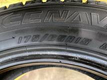 ☆グッドイヤー アイスナビ 6 175/65R15 スタッドレス タイヤ 15インチ 2016年製 4本 中古品 GOODYEAR ICE NAVI 6 STUDLESS☆_画像9