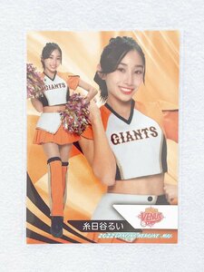 ☆ BBM プロ野球チアリーダーカード 2022 DANCING HEROINE 舞 舞21 読売ジャイアンツ VENUS 糸日谷るい ☆