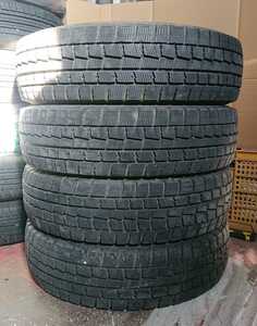 165/70R14 DUNLOP ダンロップ WINTERMAXX WM01ウィンターマックス　WM01 2016年製　4本セット バリ溝