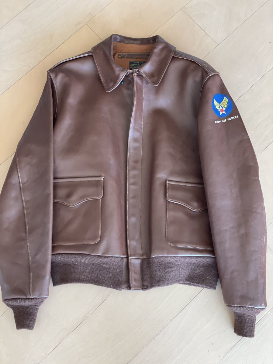美品 バズリクソンズ A-2 フライトジャケット サイズ40 ジャケット