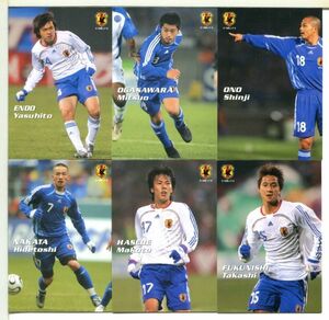 サッカー 日本代表 カルビー 2006～2007 カード 54枚セット！(4)