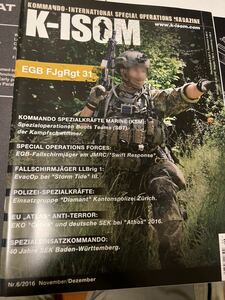 K-lSOM 欧州LE 特殊部隊写真集雑誌　ドイツ軍　ロシア軍など(G36 hk H&K mp5 416 mk18 tw5 gbb 次世代 MP7 VFC seals MP5 MCX MPX polizei