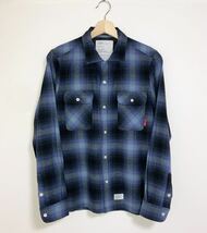 キムタク 私物 09aw WTAPS VATOS オンブレー シャドー チェック ウール シャツ ダブルタップス tenderloin neighborhood supreme pendleton_画像2