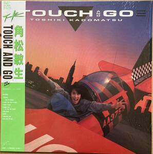 美品 シュリンク付き 角松敏生 TOSHIKI KADOMATSU / TOUCH AND GO 帯付き RAL-8839 CITY POP