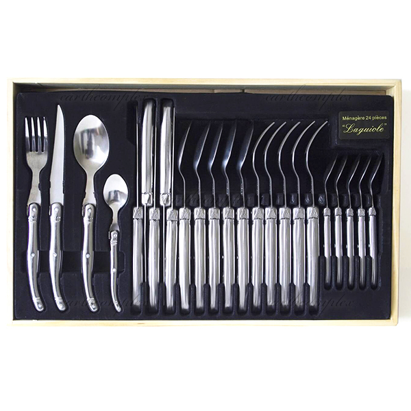 Laguiole ラギオール 24pcs カトラリーセット | cprc.org.au
